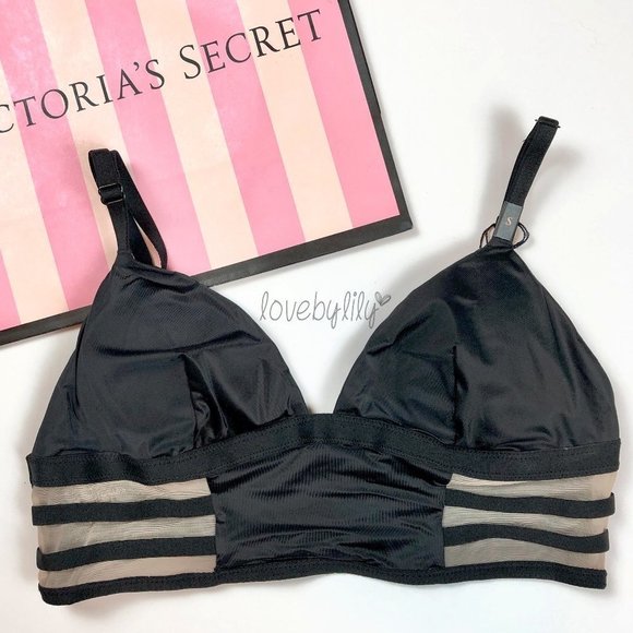 2/$30 Victoria’s Secret Satin Padded Bralette Bra - Picture 1 of 8